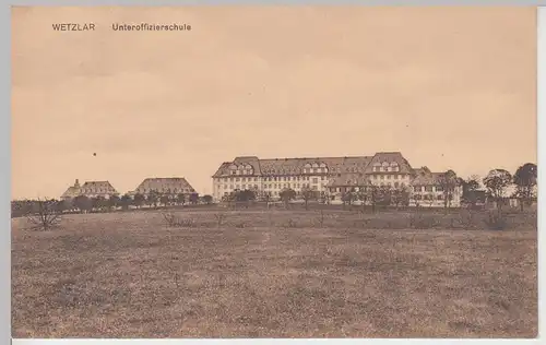 (100780) AK Wetzlar, Unteroffizierschule, vor 1945