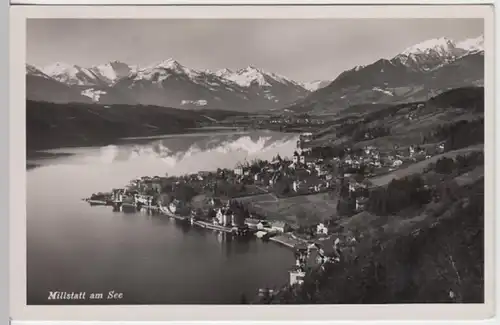 (8495) Foto AK Millstatt am See, Panorama 1940