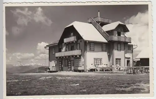 (53962) Foto AK Stifter's Gipfelhaus bei Görlitzen, nach 1945