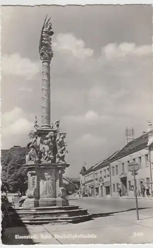 (17068) Foto AK Eisenstadt (Burgenland), Dreifaltigkeitssäule, Pestsäule