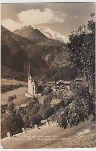 (12984) Foto AK Heiligenblut am Großglockner, Hochalpenstr., vor 1945