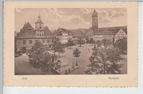 (97765) AK Jena, Marktplatz, St. Michael, Rathaus, vor 1945