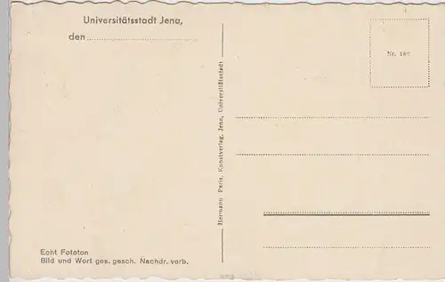 (90494) AK Jena, Marktplatz mit Rathaus, vor 1945