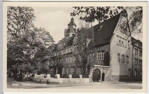 (8822) Foto AK Jena, F. Schiller Universität 1956