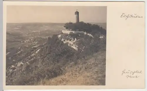 (8706) Foto AK Jena, Fuchsturm, Hausberg, vor 1945