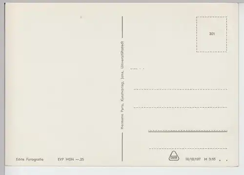 (86796) Foto AK Jena, Hochhaus in Nord I, 1965