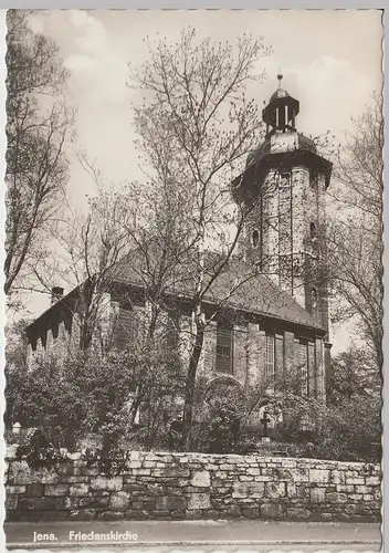 (86770) Foto AK Jena, Friedenskirche 1967