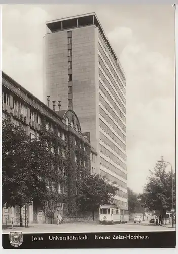(86765) Foto AK Jena, Neues Zeiss-Hochhaus 1969
