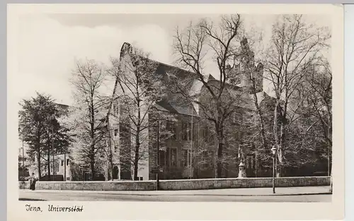 (85775) Foto AK Jena, Universität 1954