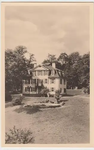 (85520) Foto AK Jena, Griesbachsches Gartenhaus 1954