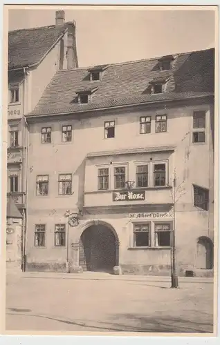 (85516) Foto AK Jena, Gasthaus Zur Rose