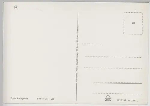 (75364) Foto AK Jena, Mehrbildkarte Schillerstätten 1966