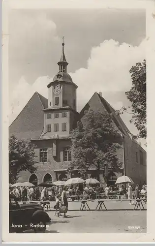 (69283) Foto AK Jena, Rathaus, Markt 1957