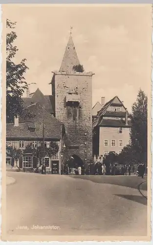 (58464) Foto AK Jena, Johannistor vor 1945