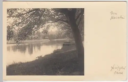 (28607) Foto AK Jena, Paradies 1938