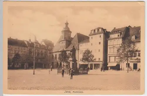 (16739) AK Jena, Marktplatz, vor 1945