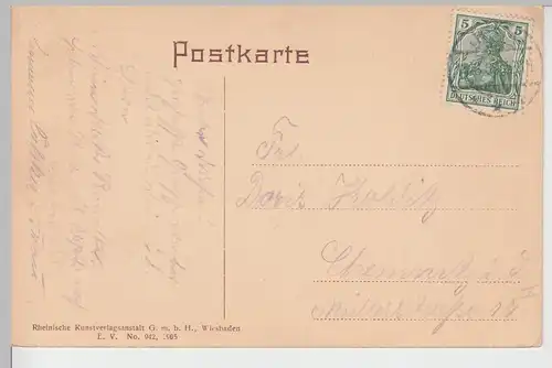 (106494) AK Jena, Paradies mit Jenzig, 1905