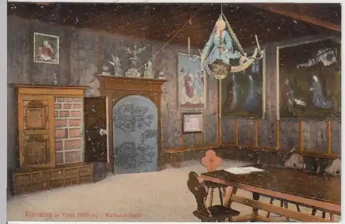 (7217) AK Sterzing, Vipiteno, Rathaussaal, um 1911