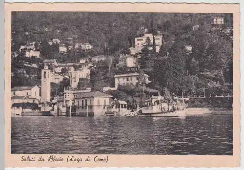 (52984) AK Blevio, Lago di Como, Ortsansicht 1944