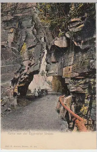 (32853) AK Partie an der Eggentaler Straße, Südtirol, vor 1905
