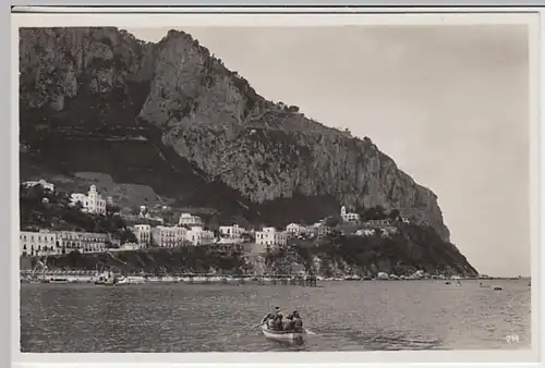 (25353) Foto AK Capri, Blick vom Meer