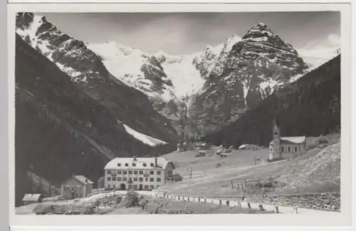 (18126) Foto AK Ortler, Ortles, Hotel "Bella Vista" 1937