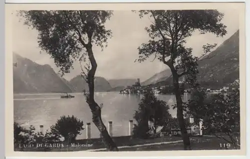 (18087) Foto AK Malcesine, Verona, Gardasee 1937