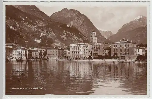 (18085) Foto AK Trient am Gardasee 1937