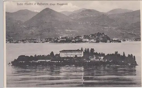 (110090) AK Isola Madre e Pallanza, Lago Maggiore, vor 1945