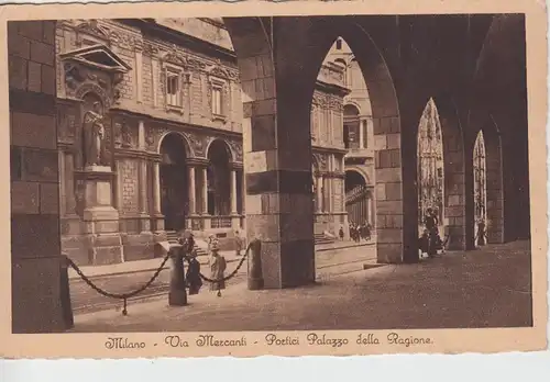 (109996) AK Mailand, Milano, Via Mercanti, Portici Palazzo della Ragione, vor 45