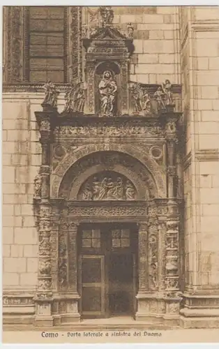 (10079) AK Como, Porta Laterale a sinistra del Duomo 1910er