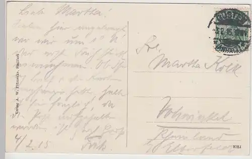 (111926) AK Gruss aus Güsten i. Anh., Kriegsküche, Speiseraum u. Wachstube, 1915
