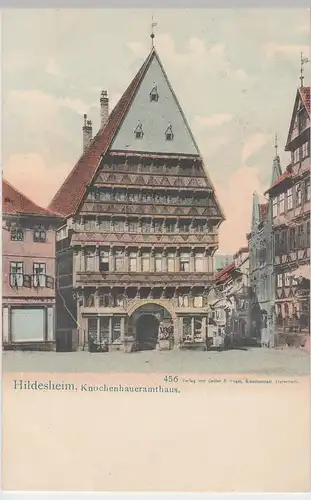 (95892) AK Hildesheim, Knochenhaueramtshaus, bis 1905