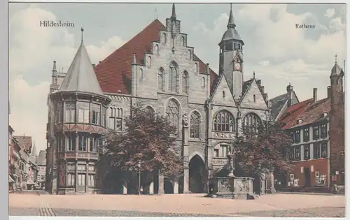(87409) AK Hildesheim, Rathaus, 1919