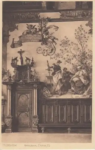 (872) AK Hildesheim, Rathaussaal, vor 1945