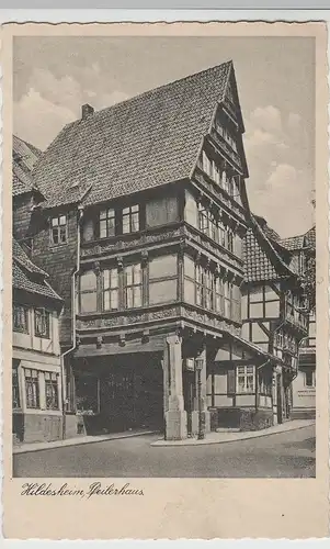 (82704) AK Hildesheim, Pfeilerhaus, vor 1945