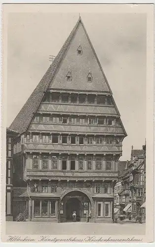 (82705) AK Hildesheim, Kunstgewerbe- / Knochenhauer-Amtshaus, vor 1945