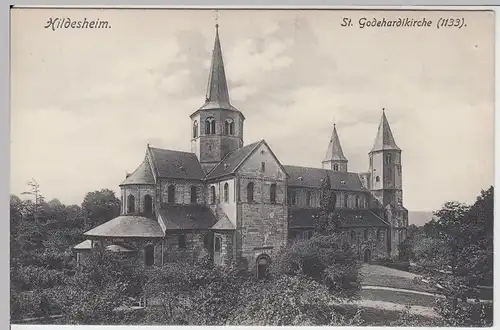 (56373) AK Hildesheim, St. Godehardikirche, um 1910