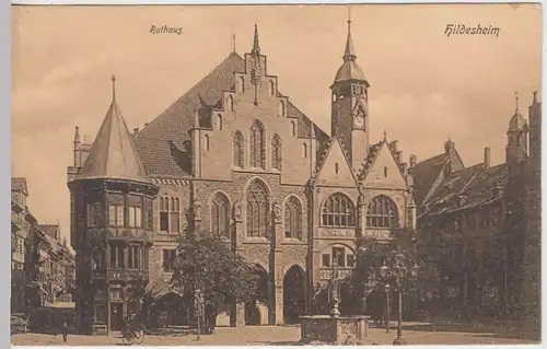 (39328) AK Hildesheim, Rathaus 1910/20er