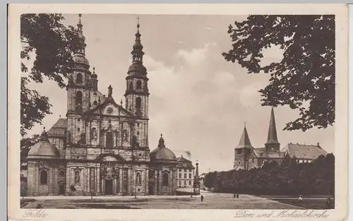 (97681) AK Fulda, Dom, Michaelskirche, bis 1926
