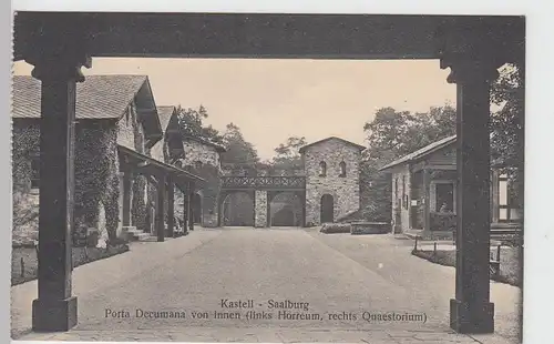 (97653) AK Bad Homburg vor der Höhe, Kastell Saalburg, vor 1945