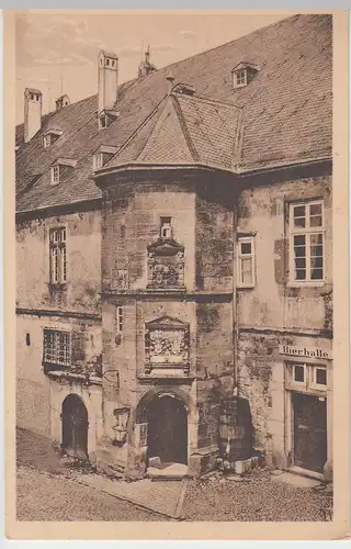 (95856) AK Schloss Waldeck, Partie m. Bierhalle, vor 1945