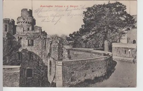 (95415) AK Auerbacher Schloss an der Bergstraße, 1915