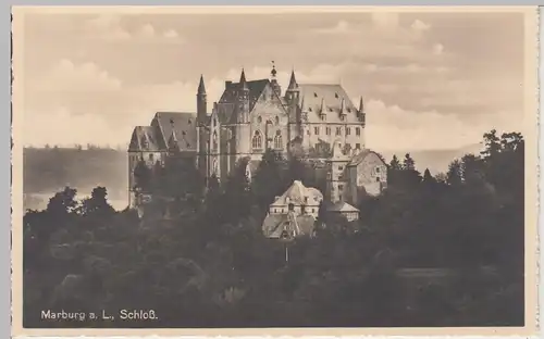 (94963) Foto AK Schloss Marburg, bis 1926