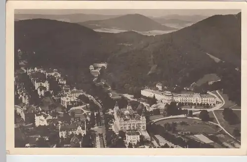 (94817) Foto AK Bad Wildungen, Teilansicht m. Fürstenhof, Badehotel, 1931