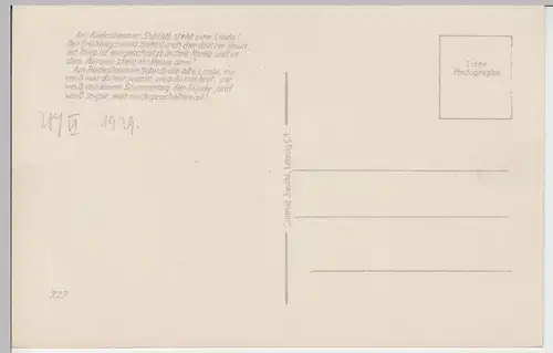 (92714) Foto AK Rüdesheim am Rhein, Brömserburg, 1929