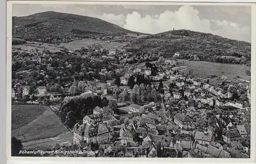 (87917) AK Königstein, Taunus, Panorama 1936