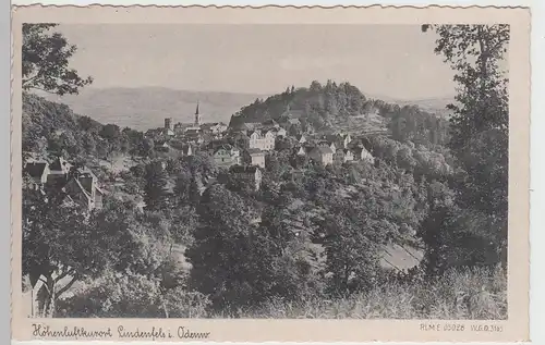 (85269) AK Lindenfels im Odenwald, Gesamtansicht, 1959