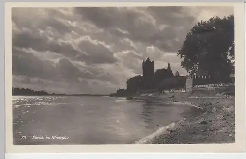 (84469) Foto AK Eltville am Rhein, Burg, vor 1945