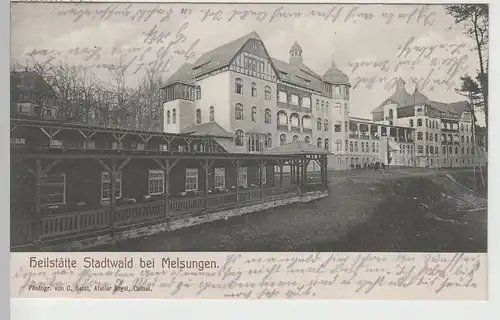 (82829) AK Heilstätte Stadtwald bei Melsungen, 1911